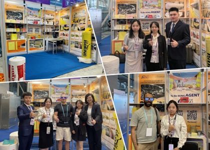 IKING GROUP Participated in the 136th Canton Fair Building Materials Exhibition