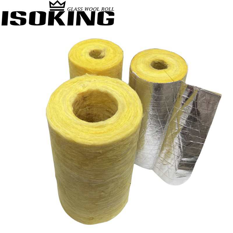 ISOKING Glasswool Pipe for Duct Insulation