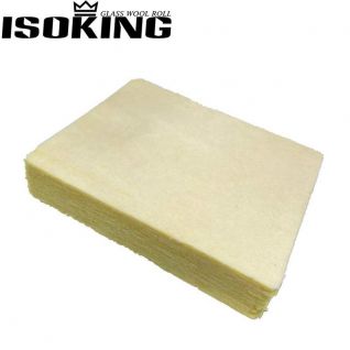 ISOKING Glass Wool Board with White Tissue Facing