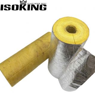 ISOKING Glass Wool Pipe with Aluminum Foil