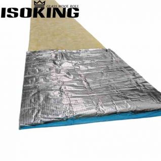 ISOKING 24kg/m3 Aluminum Facing Glass Wool Blanket