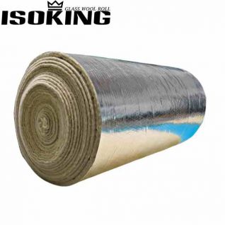 ISOKING 50MM Aluminum Foil Faced Glass Wool Blanket